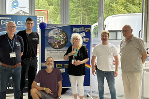 Die Crew des Stands
