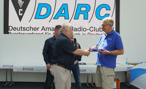 Contestgruppe DK0NA erhält Ehrenplakette des DARC e.V.