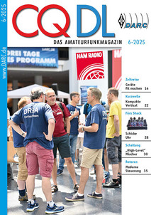 Titelbild CQ DL 6/2025 Titelbild CQ DL 6/2025