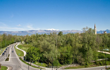 View to the Alps