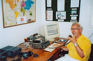 Rolf,3V8SS/DL2JT an der Station