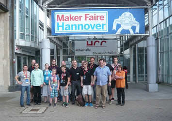 Gruppenfoto Hackerspace Bremen