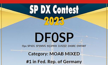 Urkunde DF0Spß SP-DX-Contest