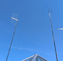 Die zwei Antennen am Magnusturm