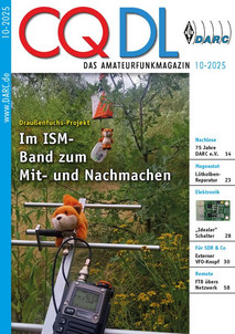 Titelbild CQ DL 10/2025 Titelbild CQ DL 10/2025