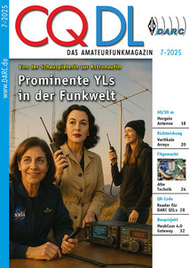 Titelbild CQ DL 7/2025 Titelbild CQ DL 7/2025