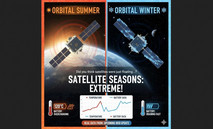 Anschauliche Darstellung von Orbital Summer und Orbital Winter (Bildquelle: TinyGS)