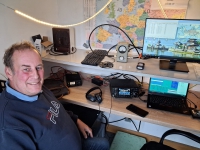 DL3HAH im Shack am Eselsberg