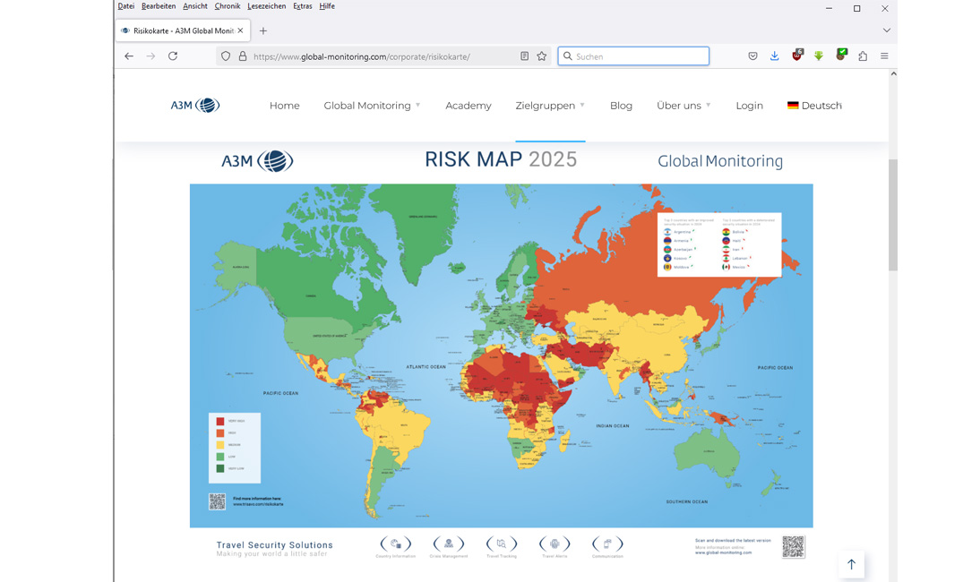 Global Risk Map 2025